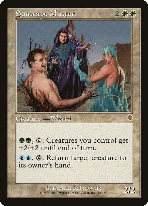 Sunscape Master - Invasion Magic card