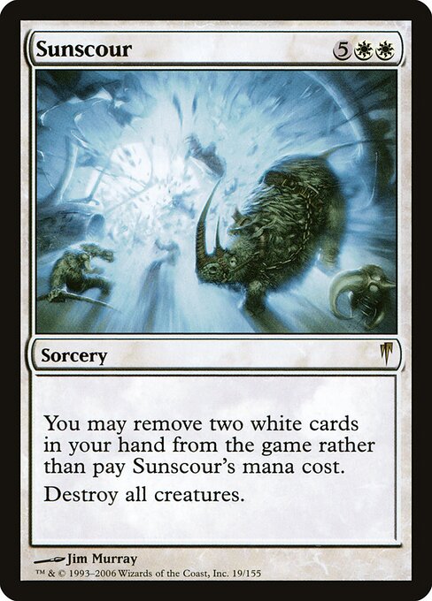 Sunscour - Coldsnap Magic card