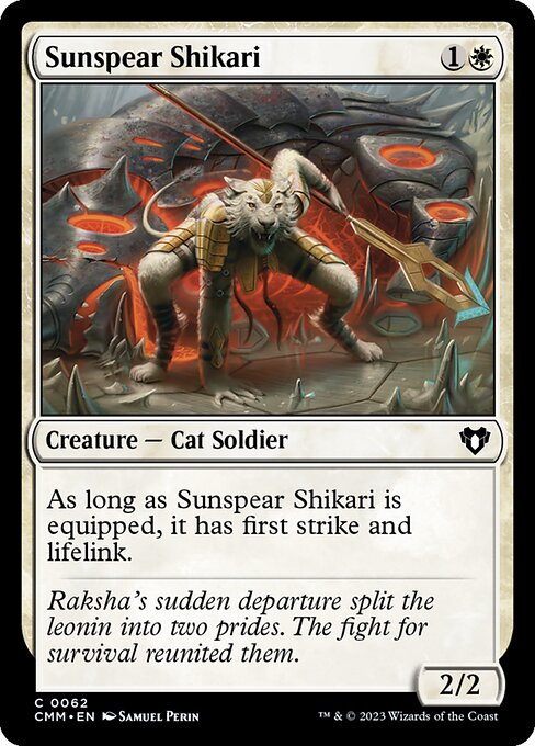 Sunspear Shikari - Commander Masters Magic card
