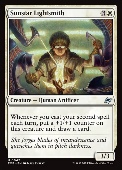 Sunstar Lightsmith - Edge of Eternities Magic card