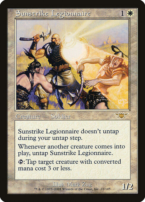 Sunstrike Legionnaire - Legions Magic card