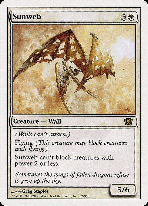 Sunweb - Eighth Edition Magic card