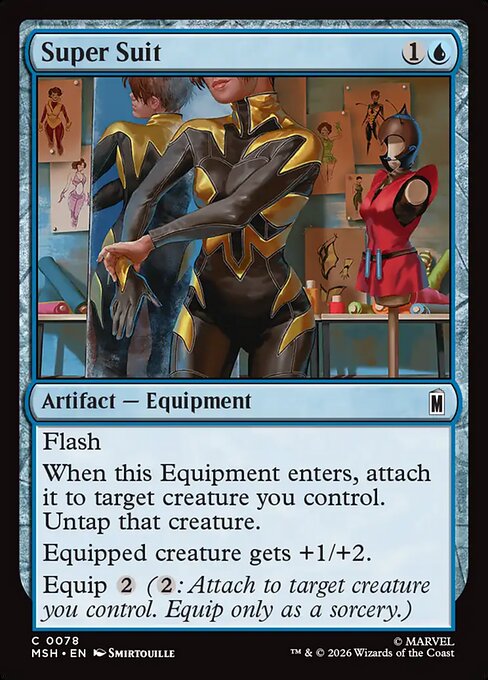Super Suit - Marvel Super Heroes Magic card