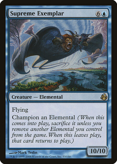 Supreme Exemplar - Morningtide Magic card