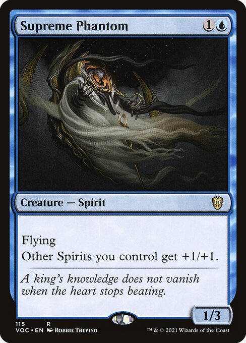 Supreme Phantom - Crimson Vow Commander Magic card