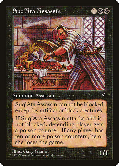 Suq'Ata Assassin - Visions Magic card