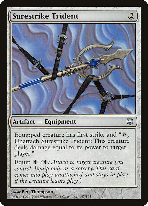 Surestrike Trident - Darksteel Magic card