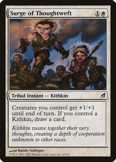 Surge of Thoughtweft - Lorwyn Magic card
