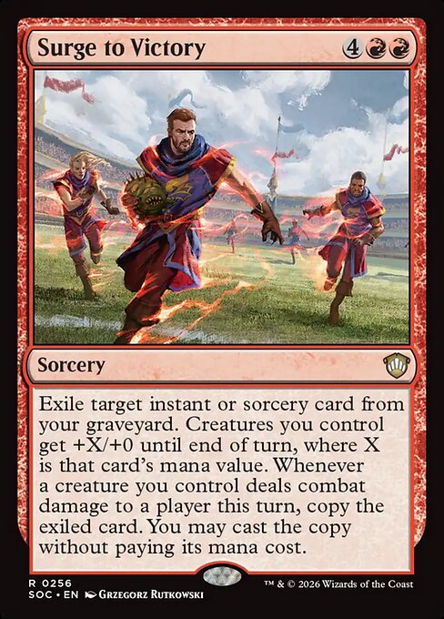 Surge to Victory - Secrets of Strixhaven Commander Magic card