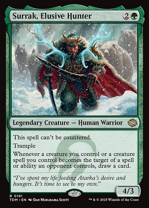 Surrak, Elusive Hunter - Tarkir: Dragonstorm Magic card