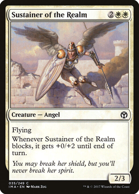 Sustainer of the Realm - Iconic Masters Magic card