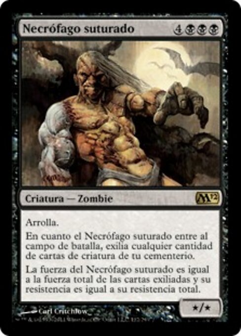Ghoul Ricucito (Sutured Ghoul) - Magic 2012 (#112) - Illustrated by Carl Critchlow - Magic: The Gathering Card