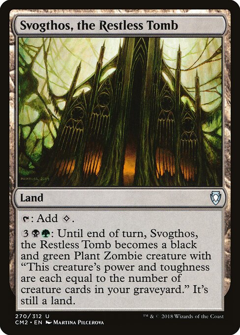 Svogthos, the Restless Tomb - Commander Anthology Volume II Magic card