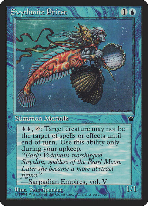 Svyelunite Priest - Fallen Empires Magic card