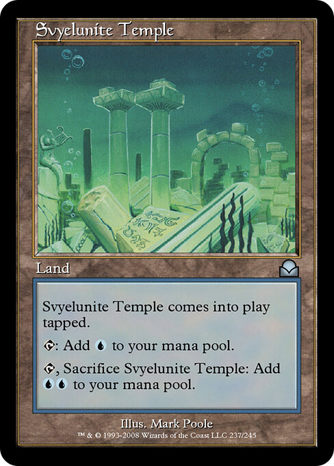 Svyelunite Temple - Masters Edition II Magic card