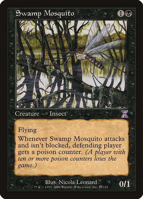 Swamp Mosquito - Time Spiral Timeshifted Magic card