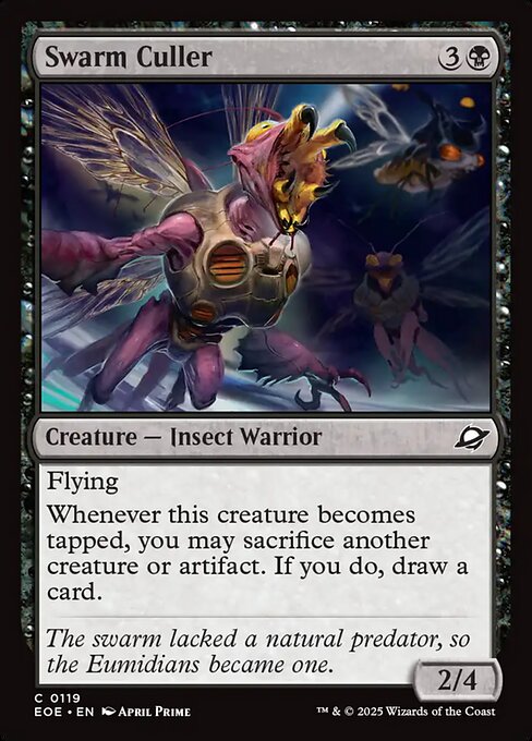 Swarm Culler - Edge of Eternities Magic card