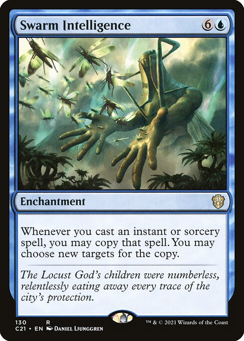 Swarm Intelligence - Commander 2021 Magic card