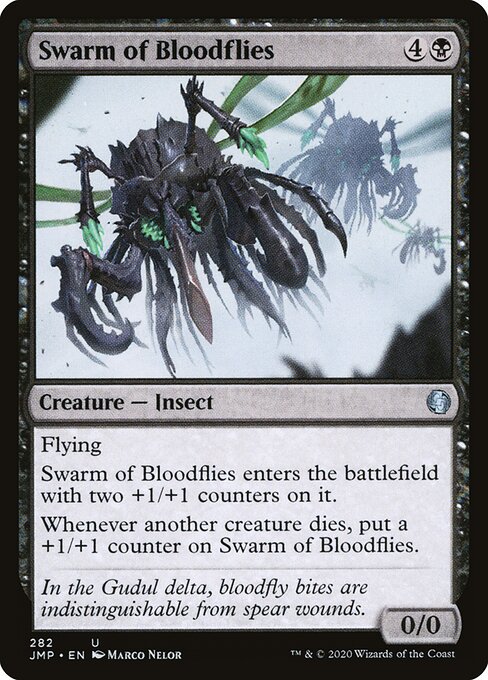 Swarm of Bloodflies - Jumpstart Magic card
