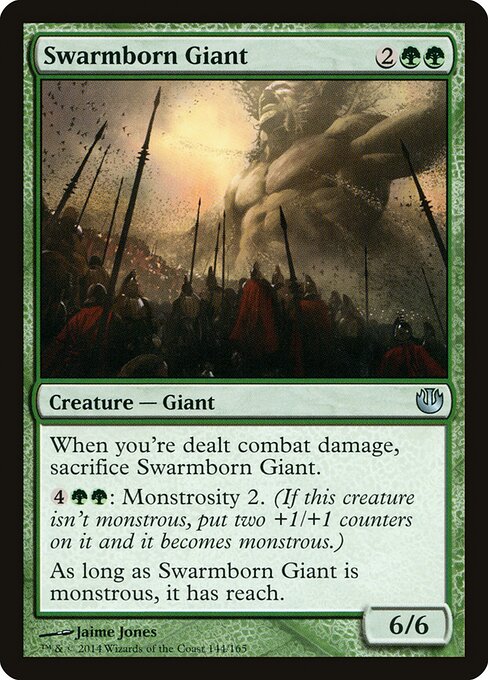 Swarmborn Giant - Journey into Nyx Magic card