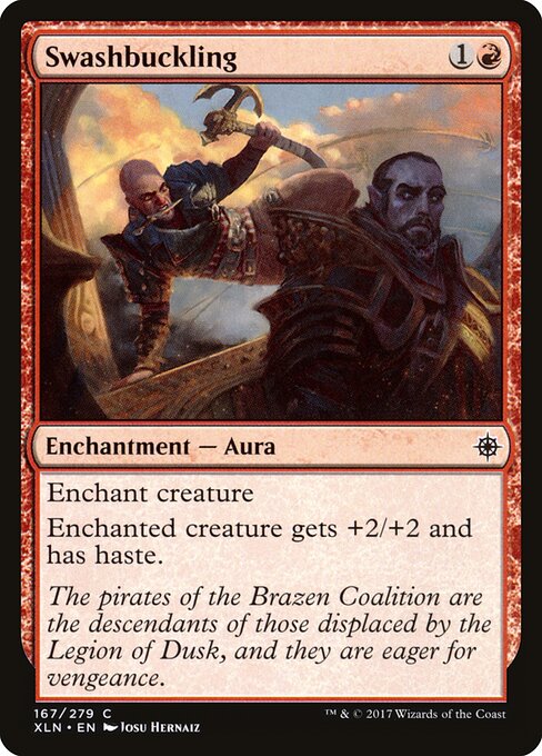 Swashbuckling - Ixalan Magic card