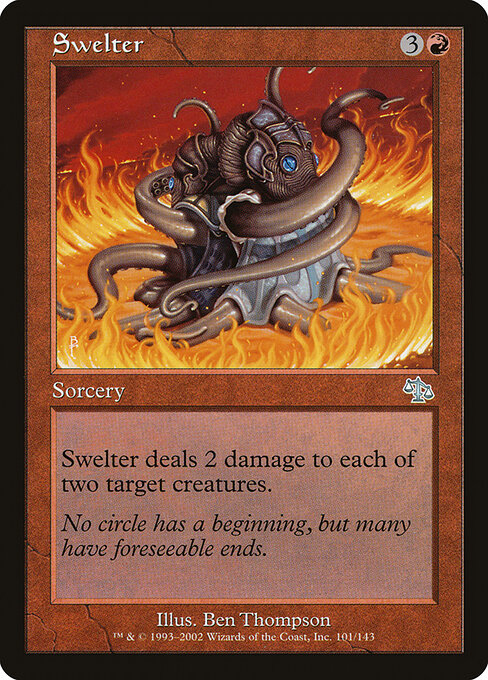 Swelter - Judgment Magic card
