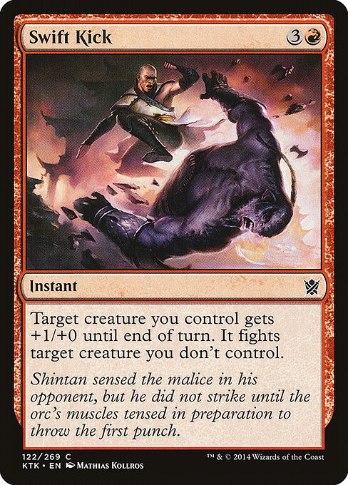Swift Kick - Khans of Tarkir Magic card