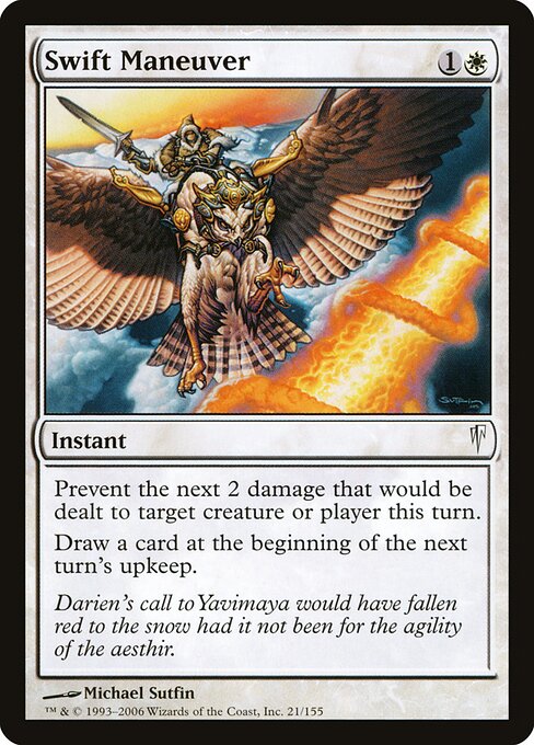 Swift Maneuver - Coldsnap Magic card