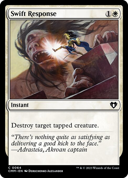 Swift Response - Commander Masters Magic card