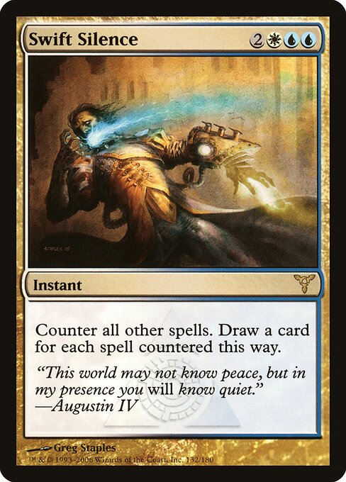 Swift Silence - Dissension Magic card
