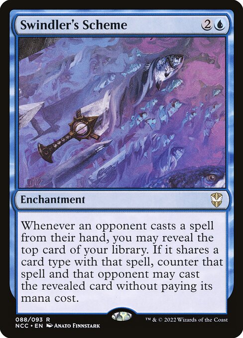 Swindler's Scheme - New Capenna Commander Magic card