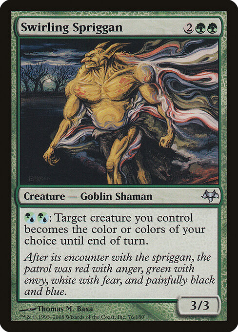 Swirling Spriggan - Eventide Magic card