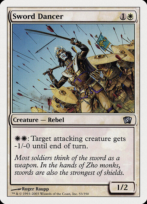 Sword Dancer - Eighth Edition Magic card