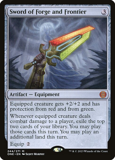 Sword of Forge and Frontier - Phyrexia: All Will Be One Magic card