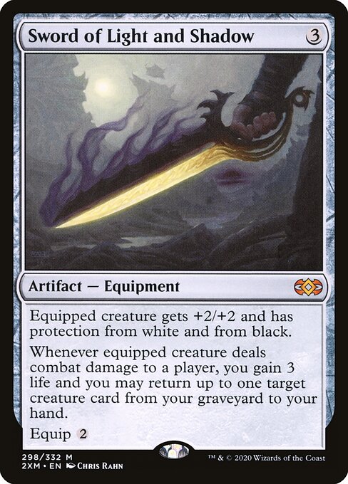 Sword of Light and Shadow - Double Masters Magic card