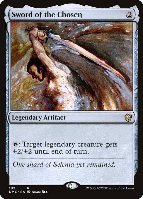 Sword of the Chosen - Dominaria United Commander Magic card