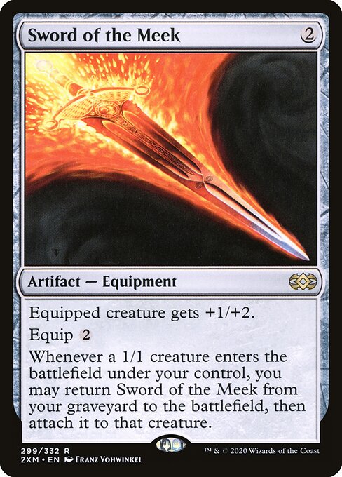 Sword of the Meek - Double Masters Magic card