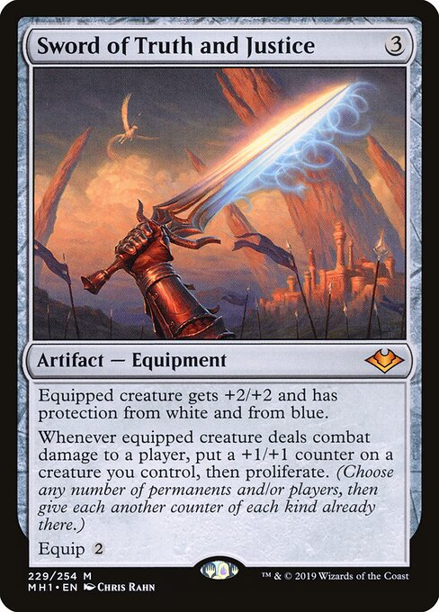 Sword of Truth and Justice - Modern Horizons Magic card