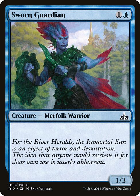 Sworn Guardian - Rivals of Ixalan Magic card