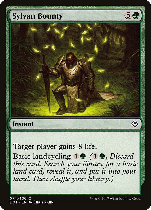 Sylvan Bounty - Archenemy: Nicol Bolas Magic card
