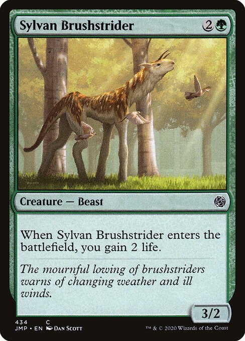 Sylvan Brushstrider - Jumpstart Magic card