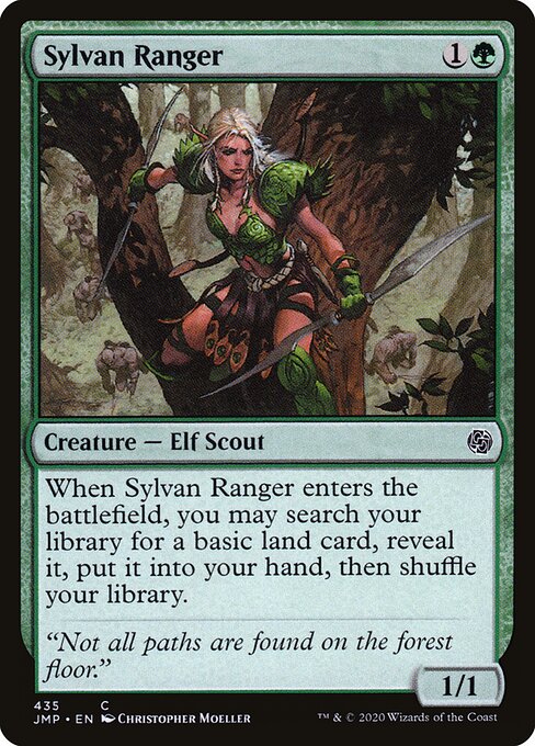 Sylvan Ranger - Jumpstart Magic card