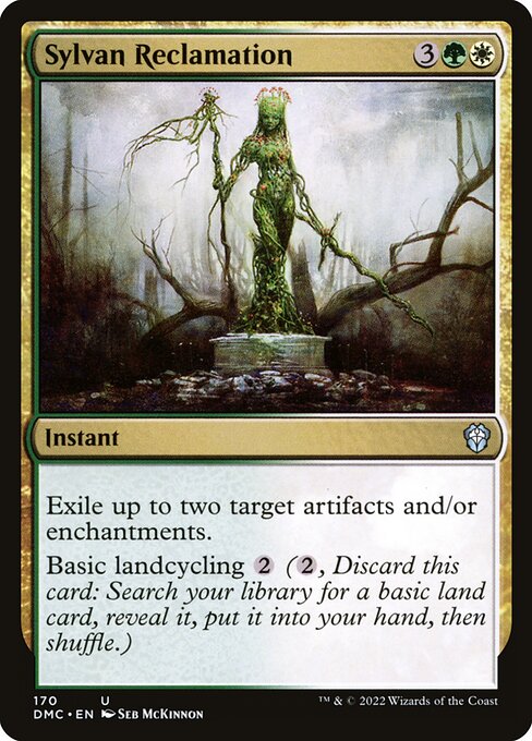 Sylvan Reclamation - Dominaria United Commander Magic card
