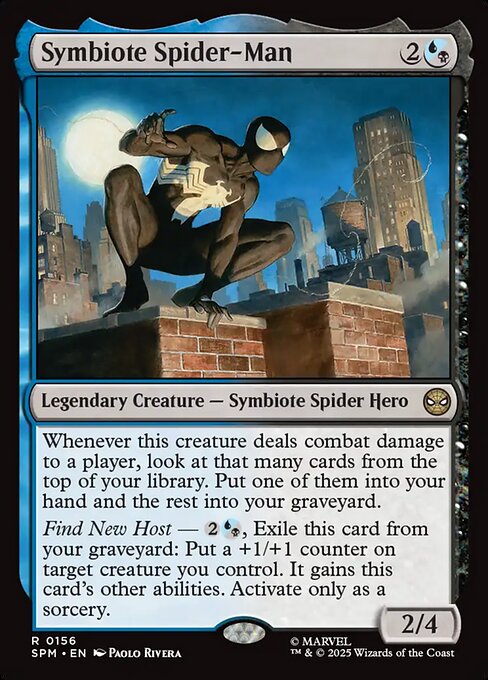Symbiote Spider-Man - Marvel's Spider-Man Magic card