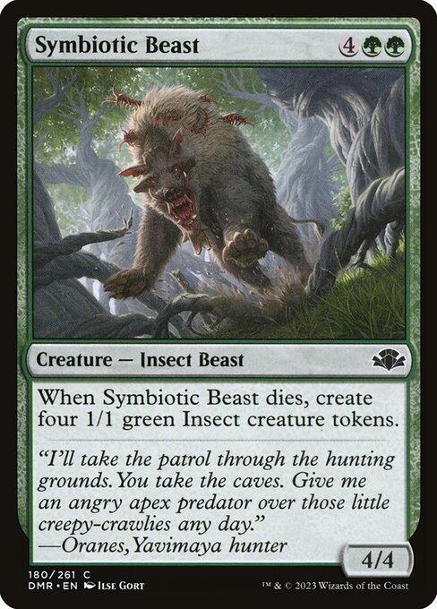 Symbiotic Beast - Dominaria Remastered Magic card