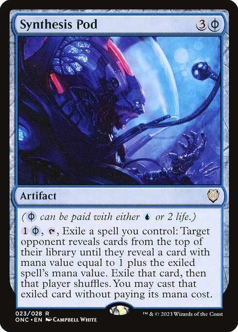 Synthesis Pod - Phyrexia: All Will Be One Commander Magic card