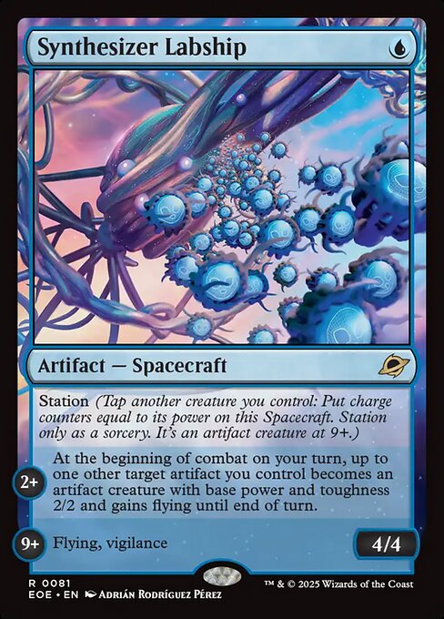 Synthesizer Labship - Edge of Eternities Magic card