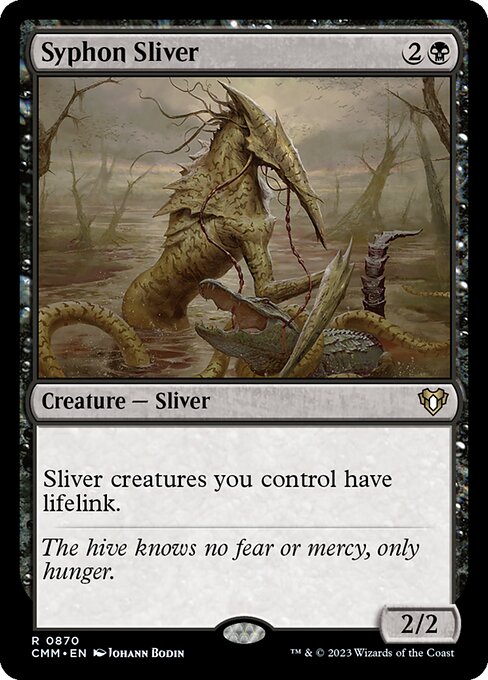 Fragmentado extractor (Syphon Sliver) - Magic 2014 (#117) - Illustrated by Tyler Jacobson - Magic: The Gathering Card