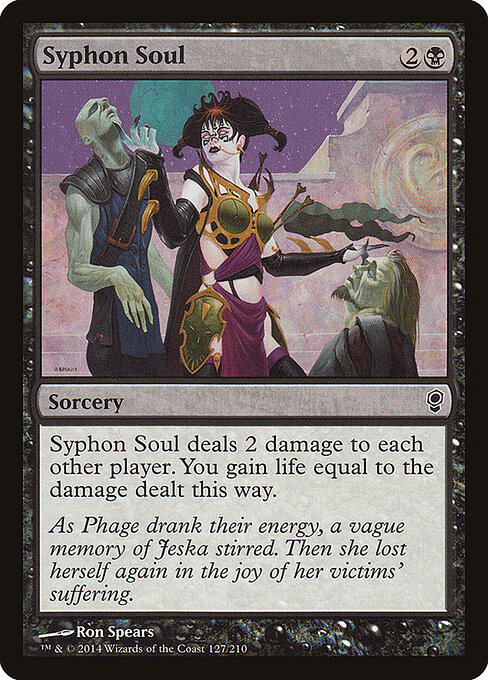 Syphon Soul - Conspiracy Magic card