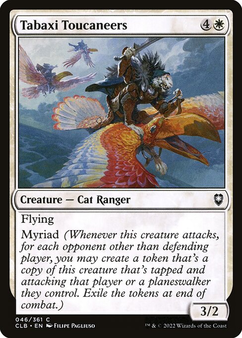 Tabaxi Toucaneers - Commander Legends: Battle for Baldur's Gate Magic card